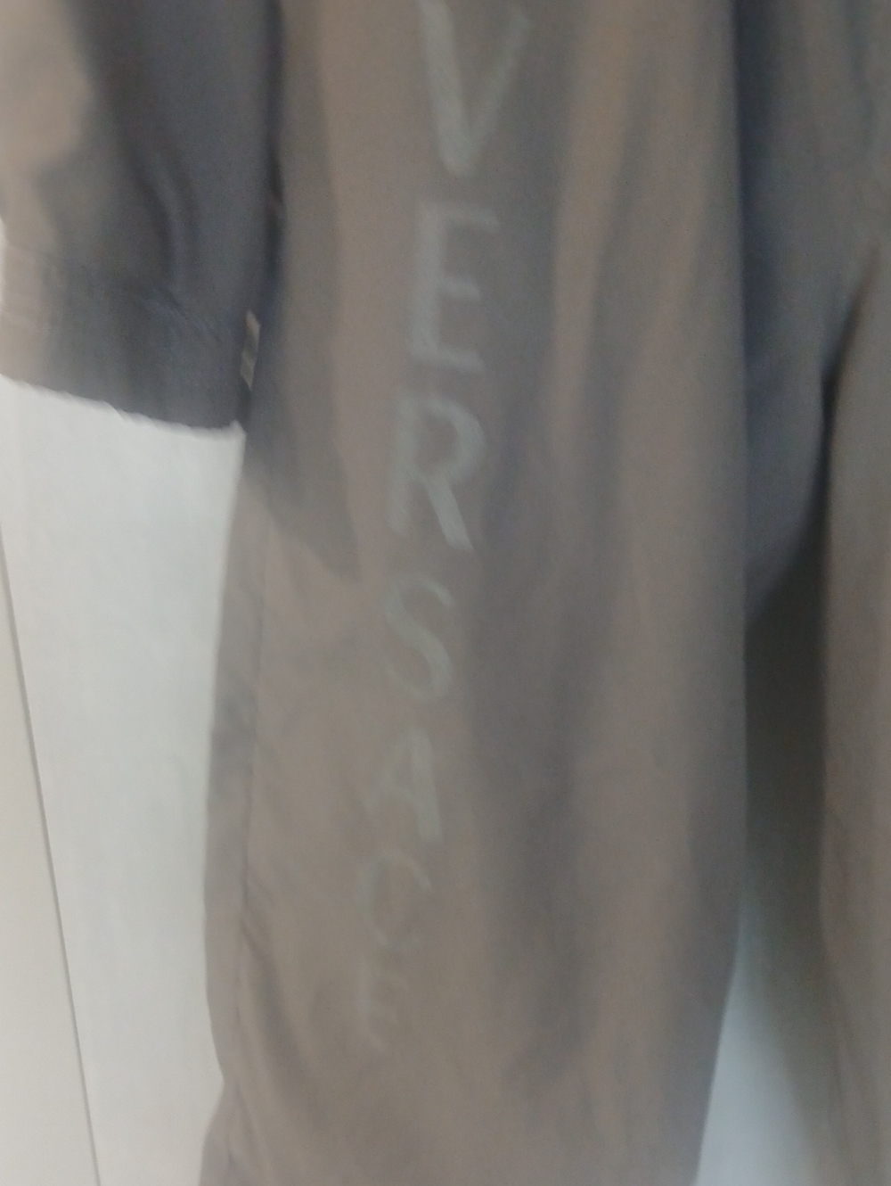 Versace Men's Windbreaker Jacket and Cargo Pants Set - Gray - Picture 11 of 16